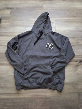 Baseballism Dark Gray Hoodie  Sweatshirt